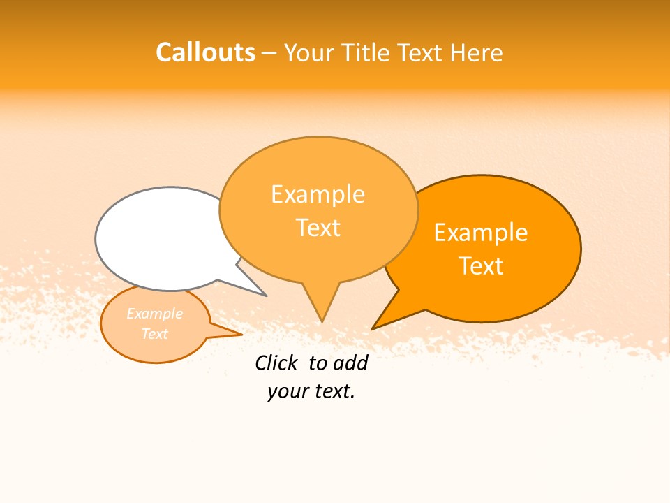 Grunge Blot Background PowerPoint Template