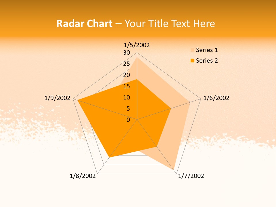 Grunge Blot Background PowerPoint Template
