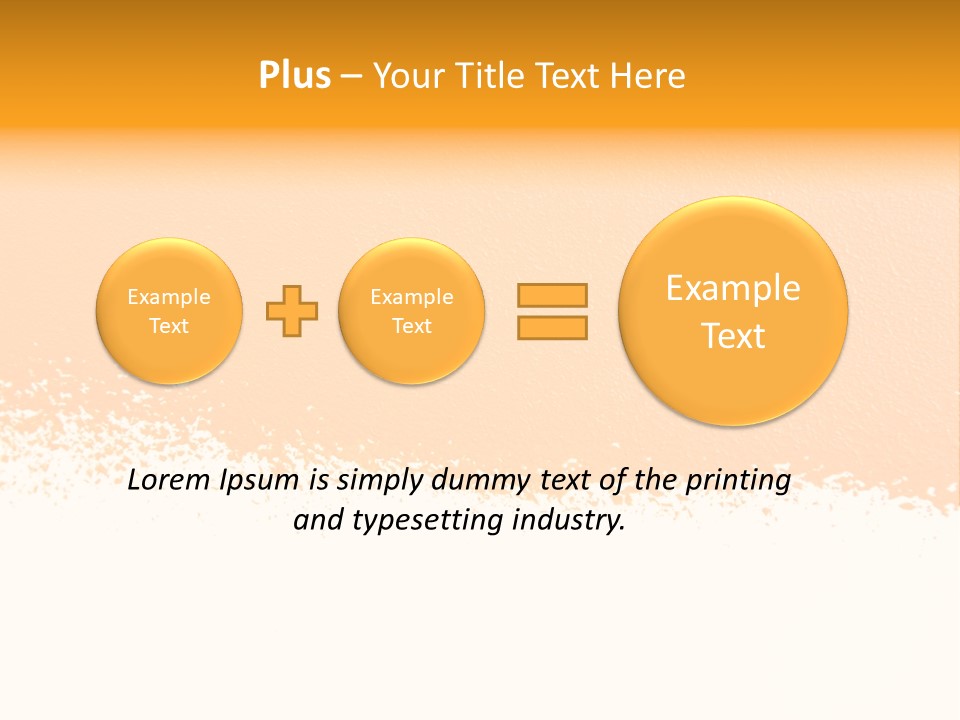 Grunge Blot Background PowerPoint Template