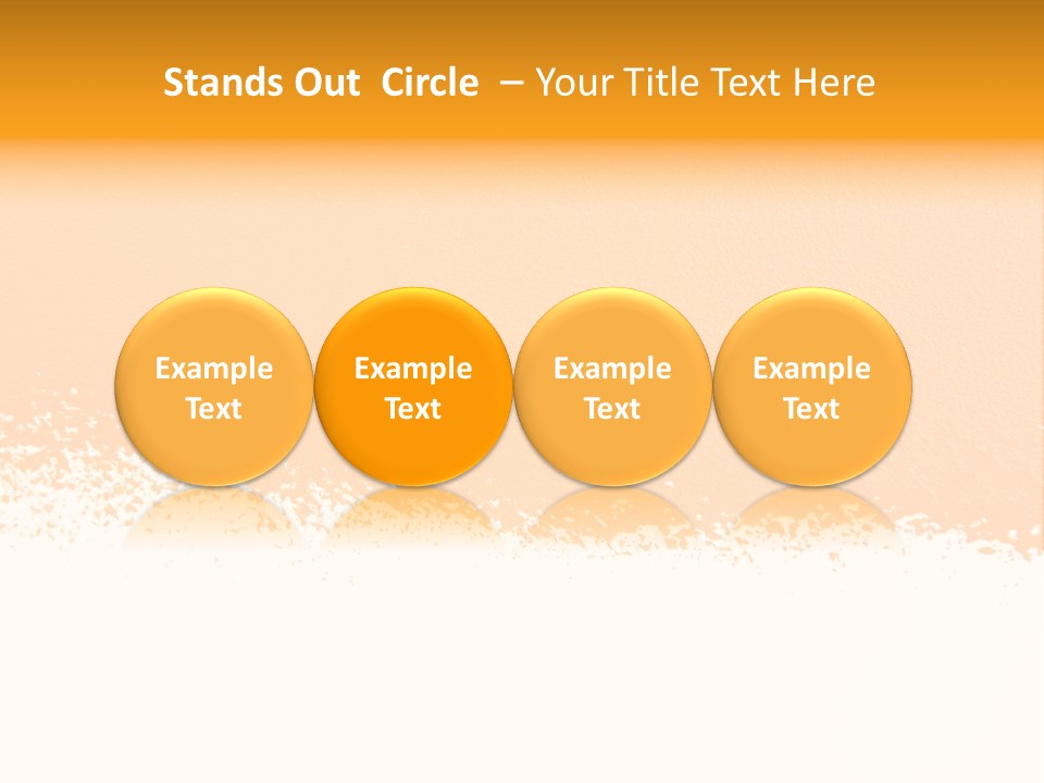 Grunge Blot Background PowerPoint Template