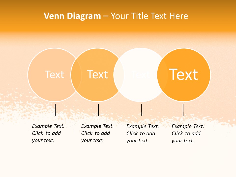 Grunge Blot Background PowerPoint Template