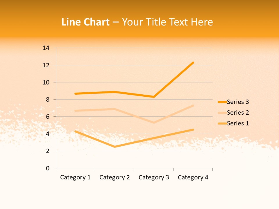 Grunge Blot Background PowerPoint Template