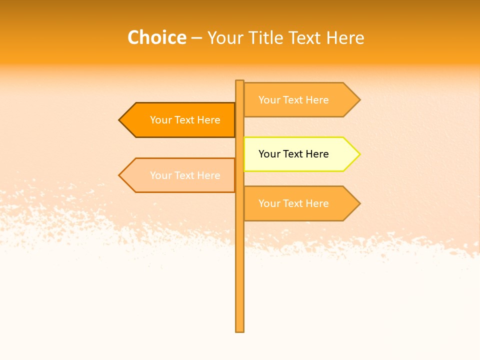 Grunge Blot Background PowerPoint Template
