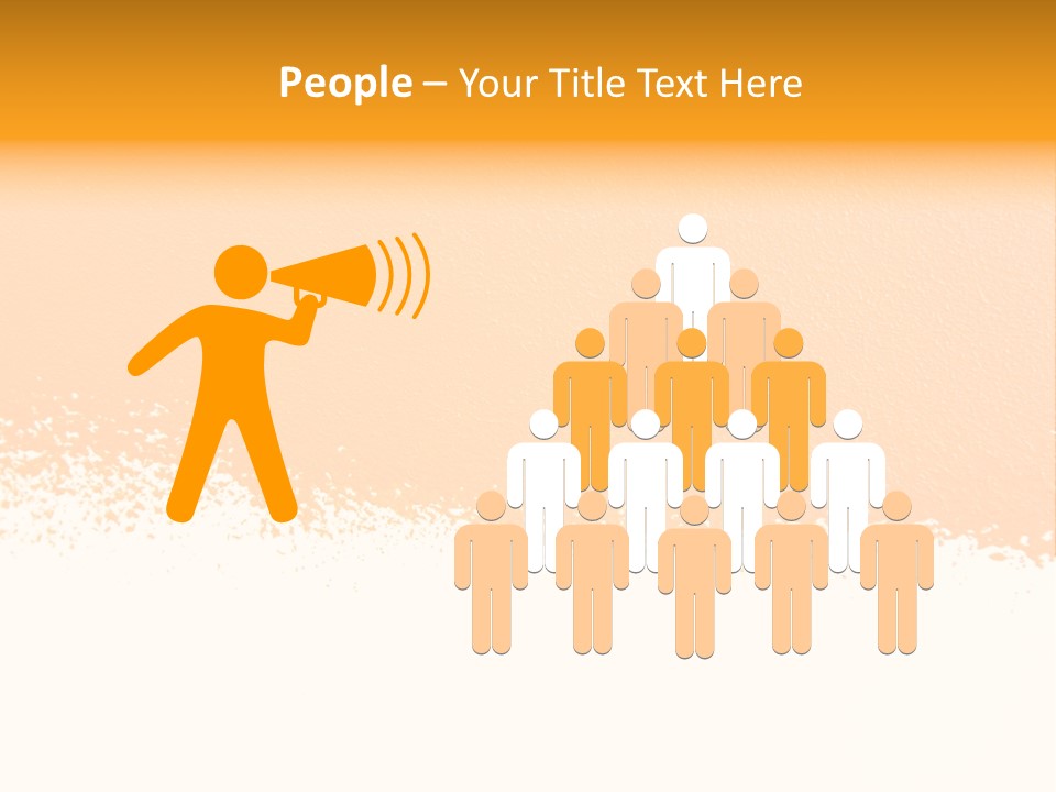 Grunge Blot Background PowerPoint Template