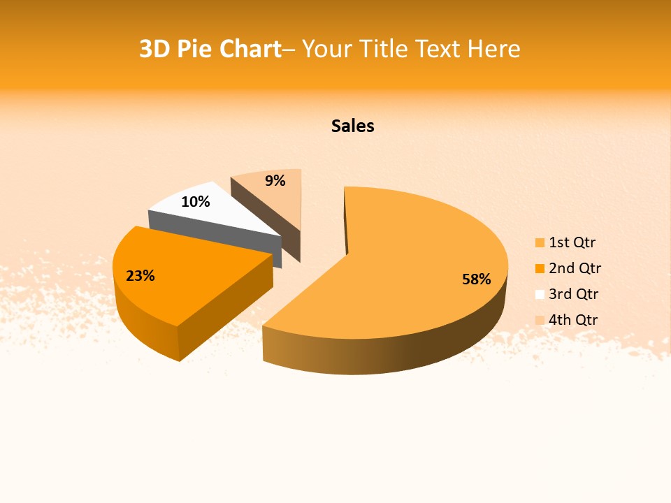 Grunge Blot Background PowerPoint Template