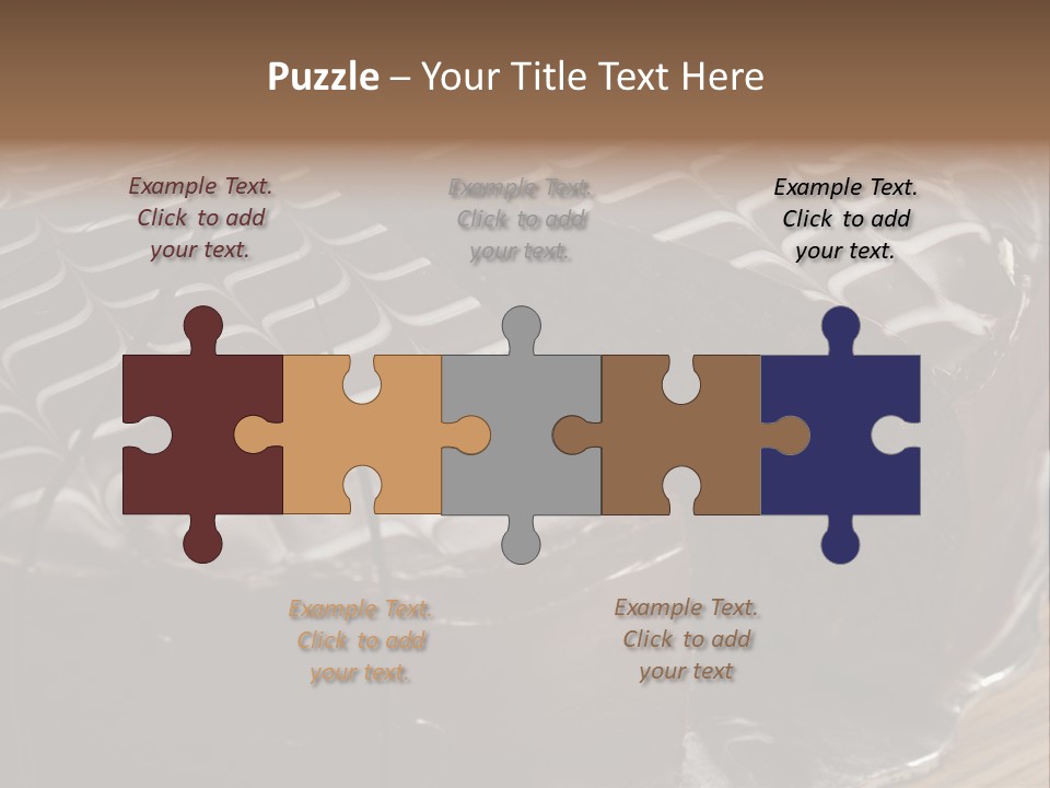 Chocolate Bake Calories PowerPoint Template