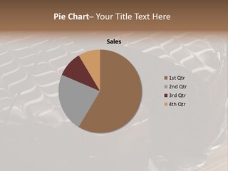 Chocolate Bake Calories PowerPoint Template