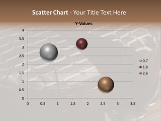 Chocolate Bake Calories PowerPoint Template