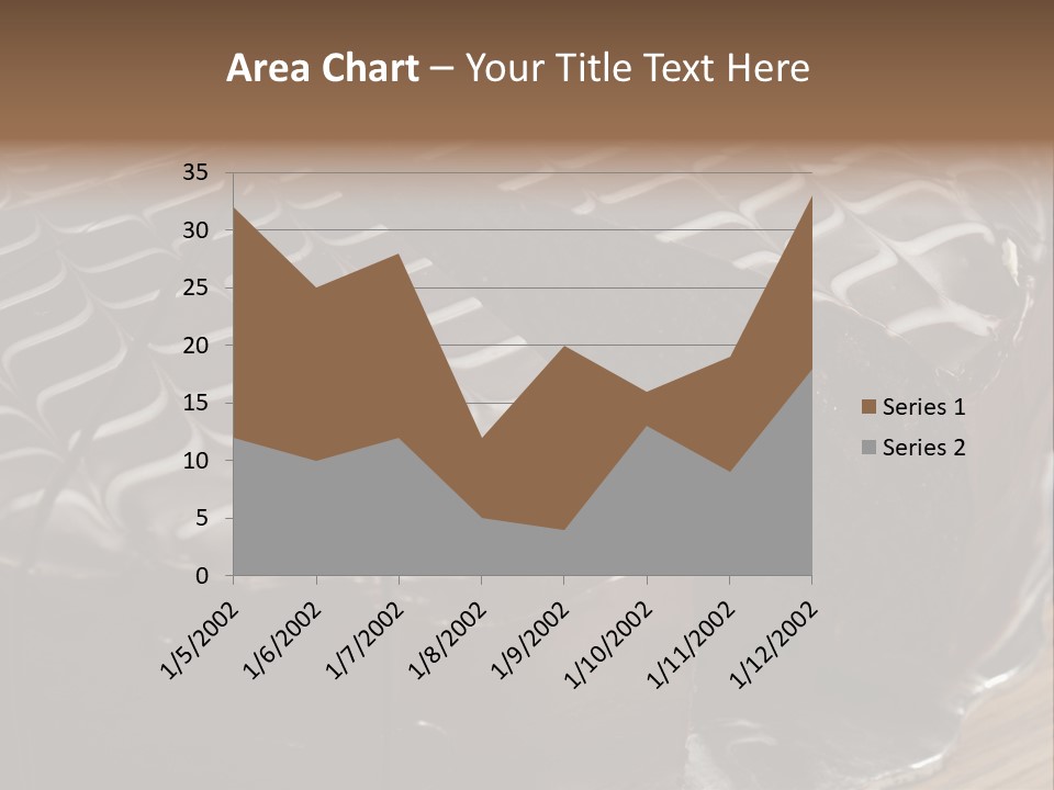 Chocolate Bake Calories PowerPoint Template