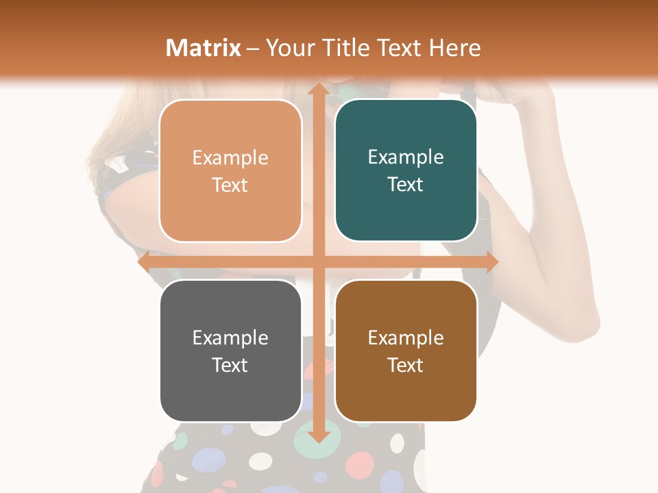 Elegance Lens Person PowerPoint Template