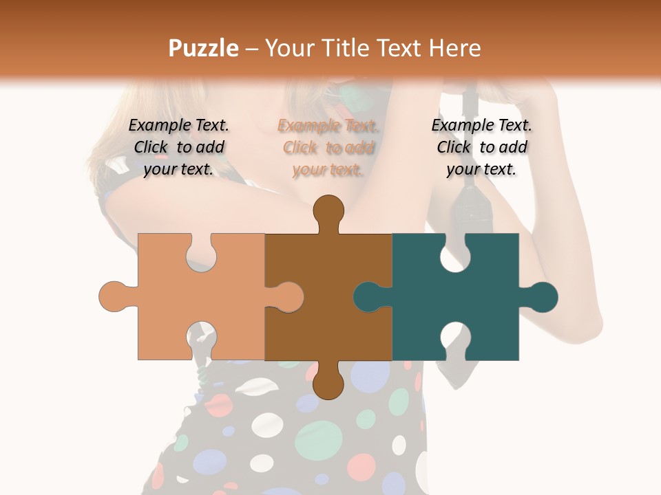 Elegance Lens Person PowerPoint Template