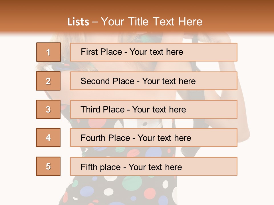 Elegance Lens Person PowerPoint Template
