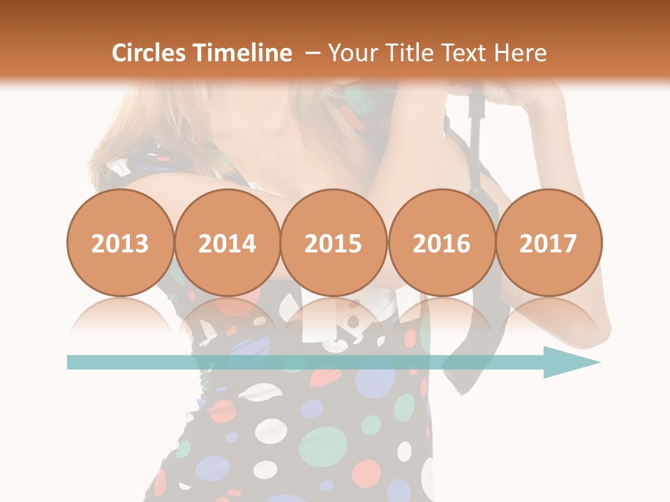 Elegance Lens Person PowerPoint Template