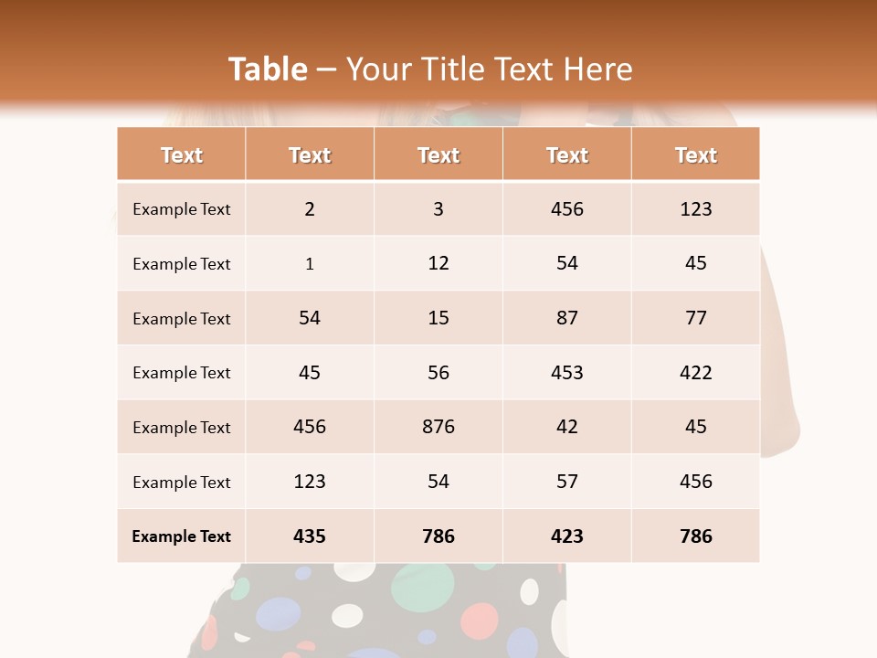Elegance Lens Person PowerPoint Template