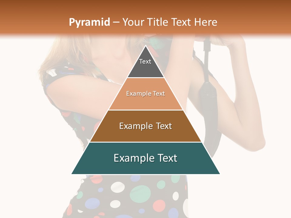 Elegance Lens Person PowerPoint Template