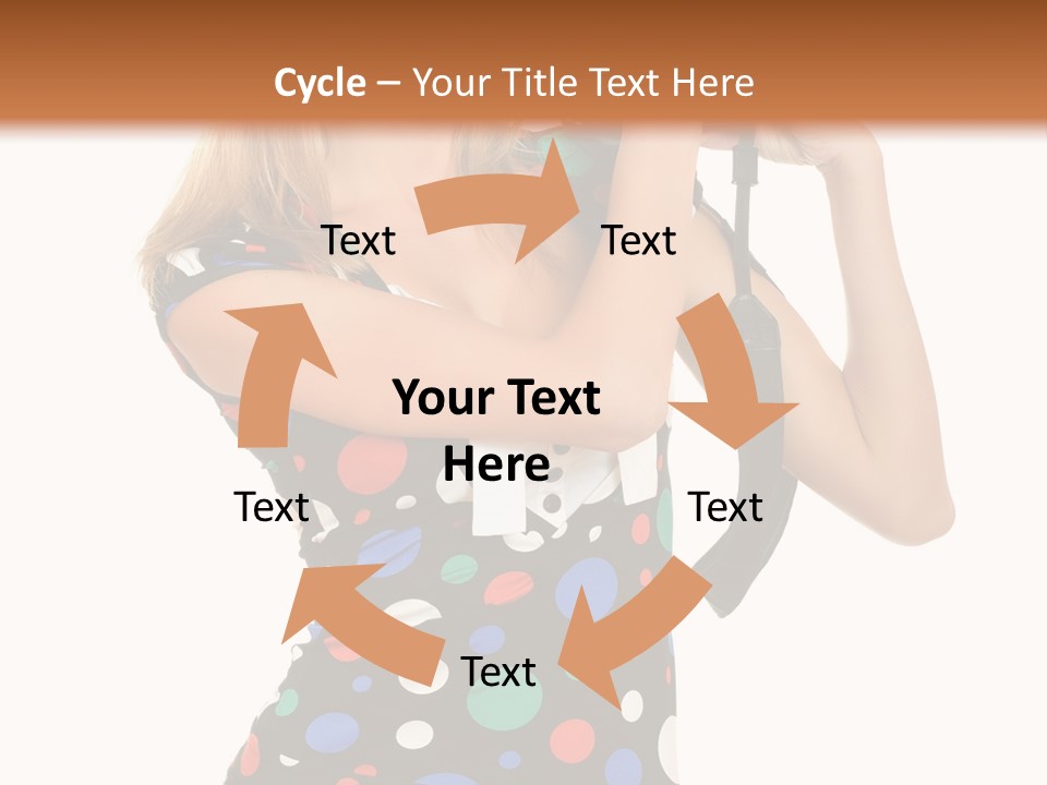 Elegance Lens Person PowerPoint Template