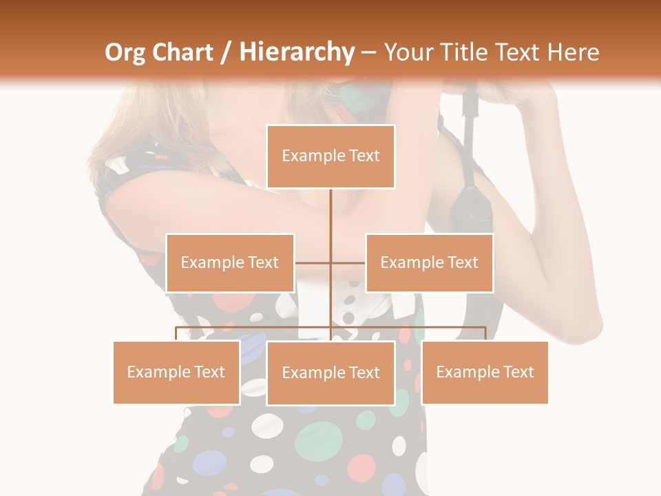Elegance Lens Person PowerPoint Template