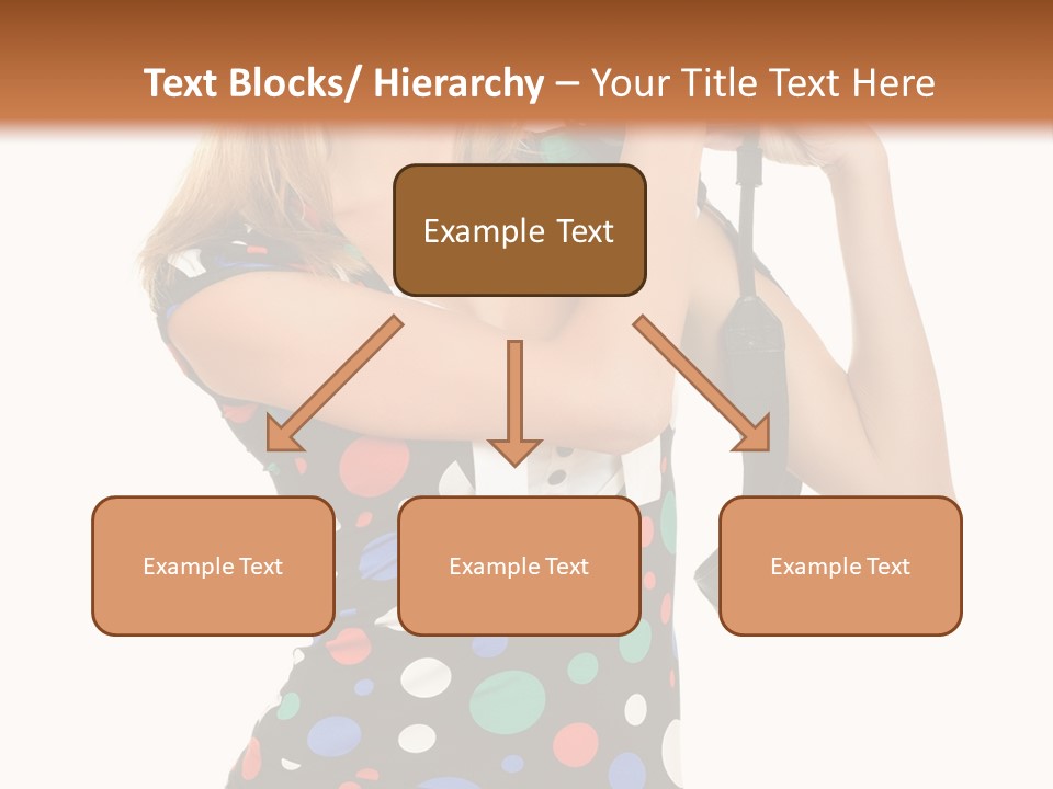 Elegance Lens Person PowerPoint Template