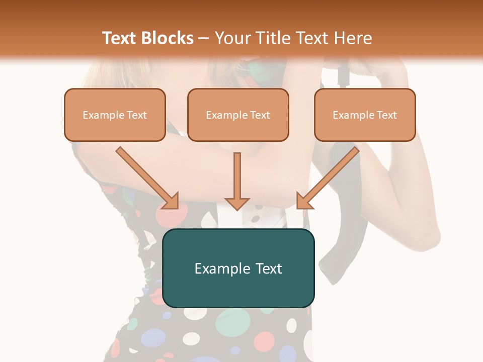 Elegance Lens Person PowerPoint Template