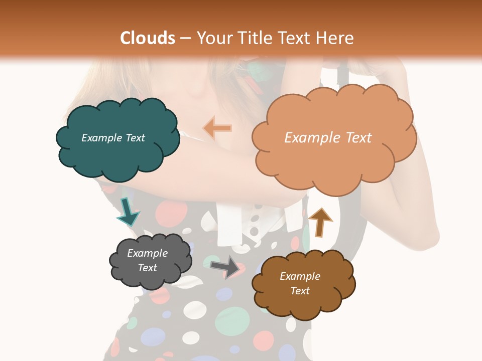 Elegance Lens Person PowerPoint Template