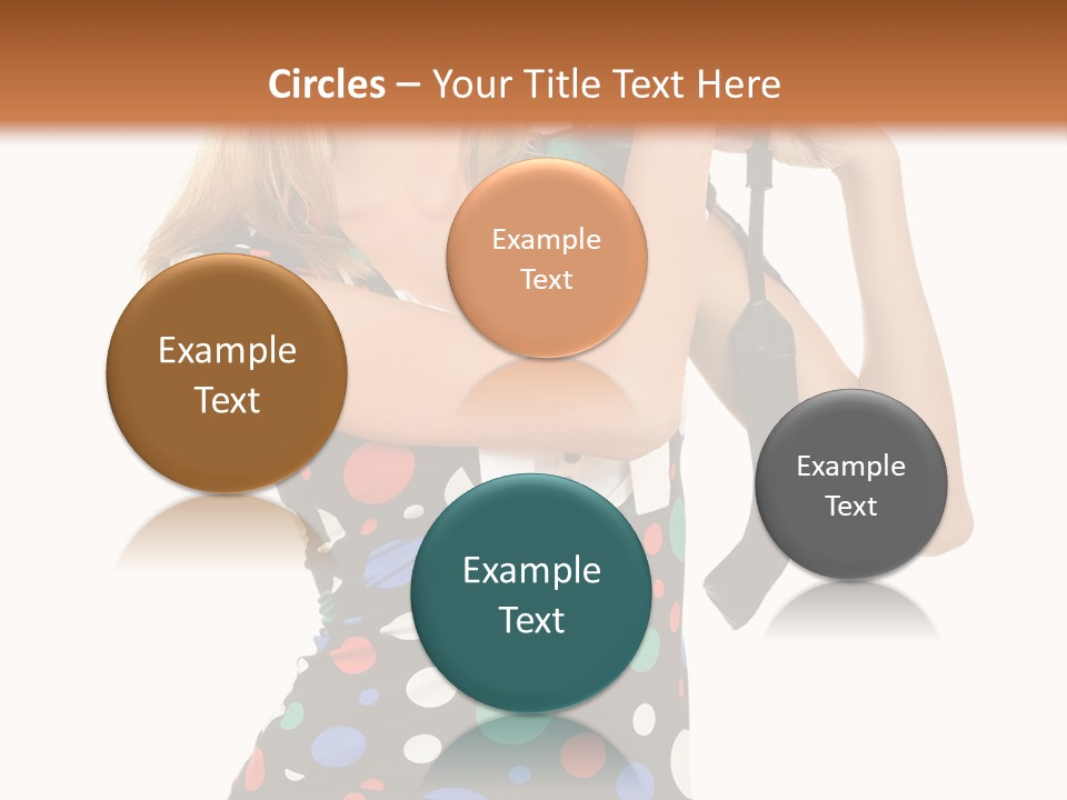 Elegance Lens Person PowerPoint Template