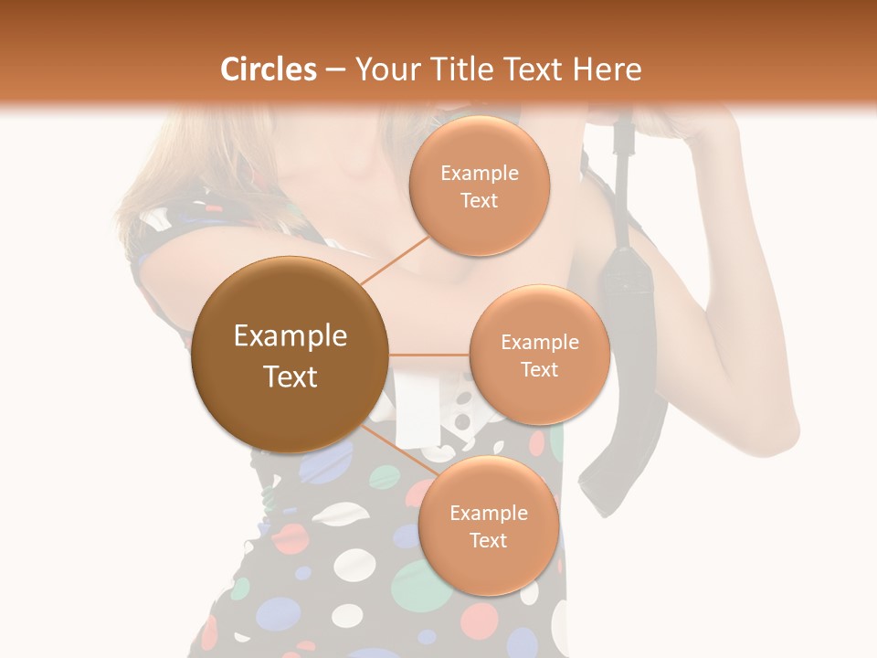 Elegance Lens Person PowerPoint Template