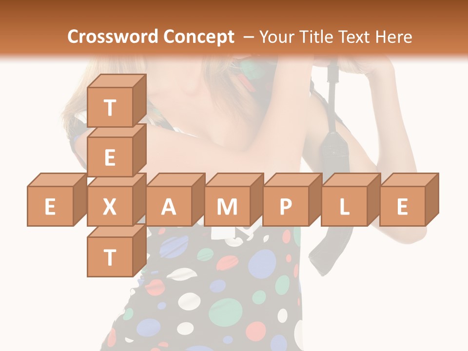 Elegance Lens Person PowerPoint Template
