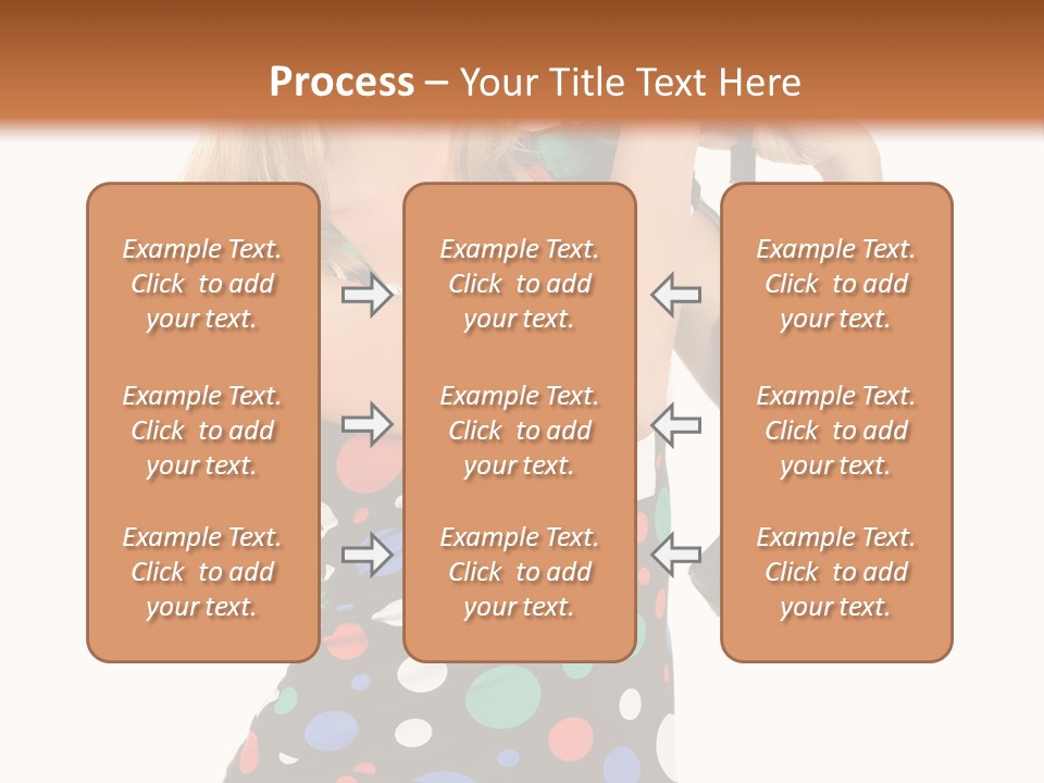 Elegance Lens Person PowerPoint Template