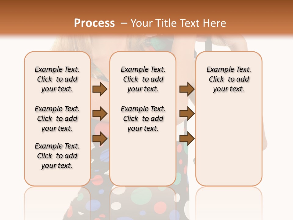 Elegance Lens Person PowerPoint Template