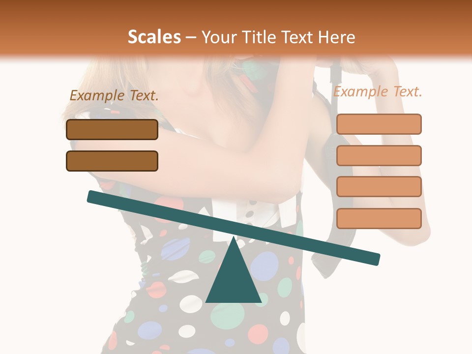 Elegance Lens Person PowerPoint Template