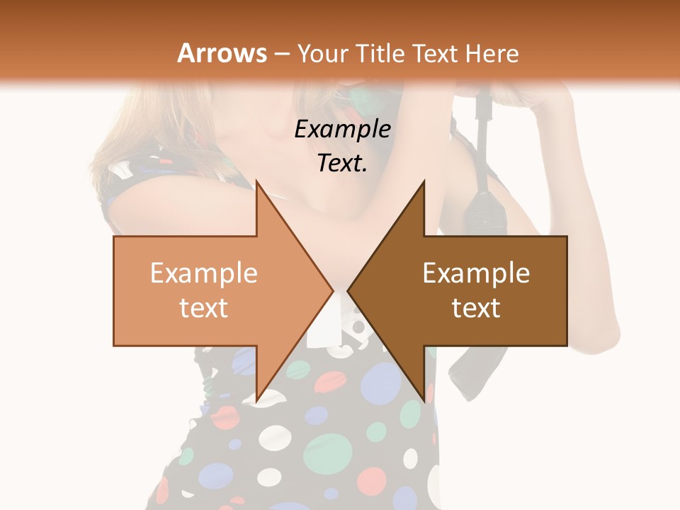 Elegance Lens Person PowerPoint Template