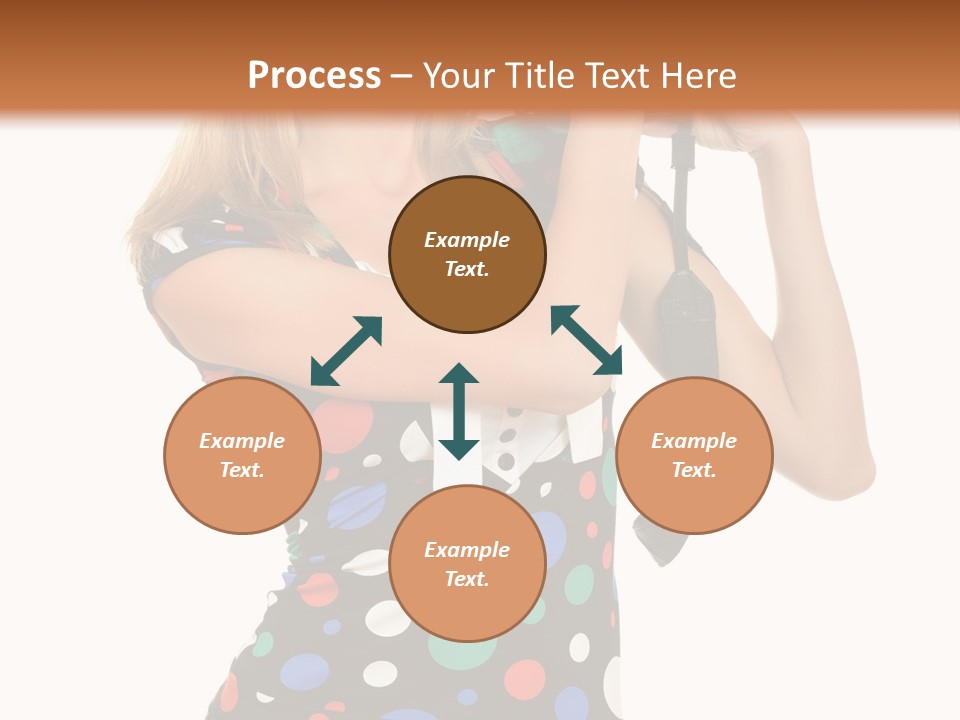 Elegance Lens Person PowerPoint Template