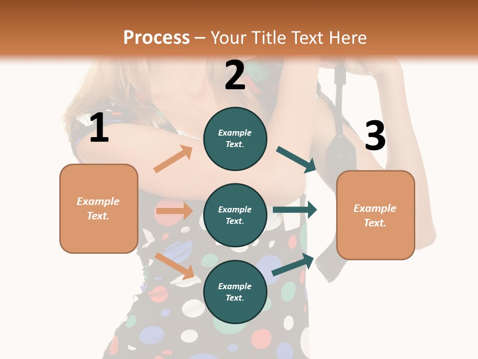 Elegance Lens Person PowerPoint Template