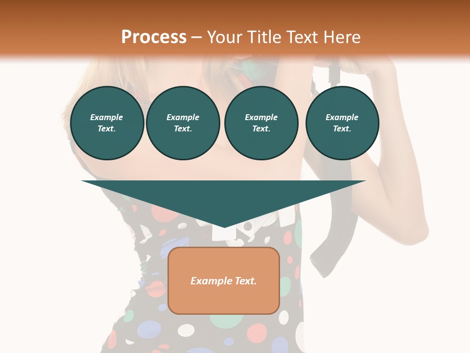 Elegance Lens Person PowerPoint Template