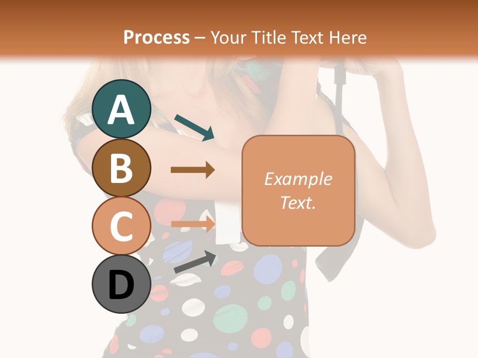 Elegance Lens Person PowerPoint Template