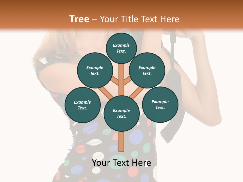 Elegance Lens Person PowerPoint Template