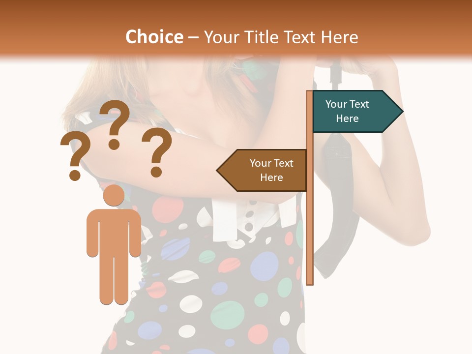 Elegance Lens Person PowerPoint Template