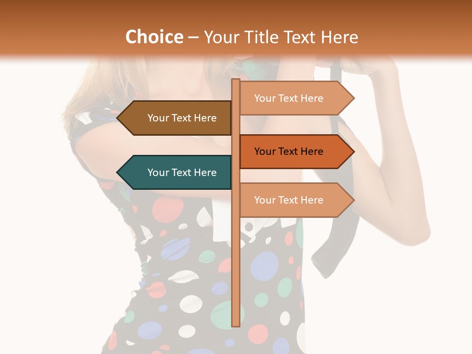 Elegance Lens Person PowerPoint Template