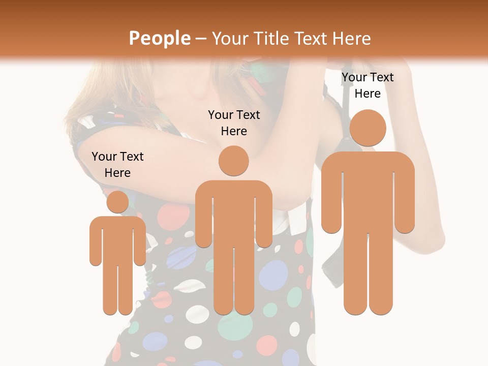 Elegance Lens Person PowerPoint Template