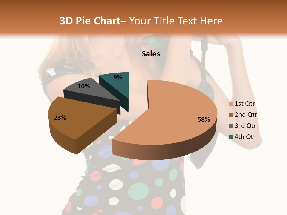 Elegance Lens Person PowerPoint Template