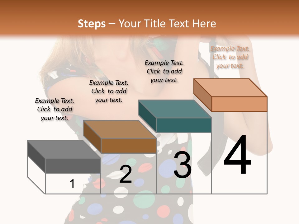 Elegance Lens Person PowerPoint Template