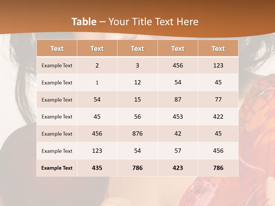 Vertical Vitamin Happy PowerPoint Template