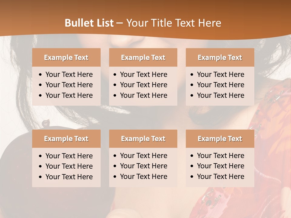 Vertical Vitamin Happy PowerPoint Template