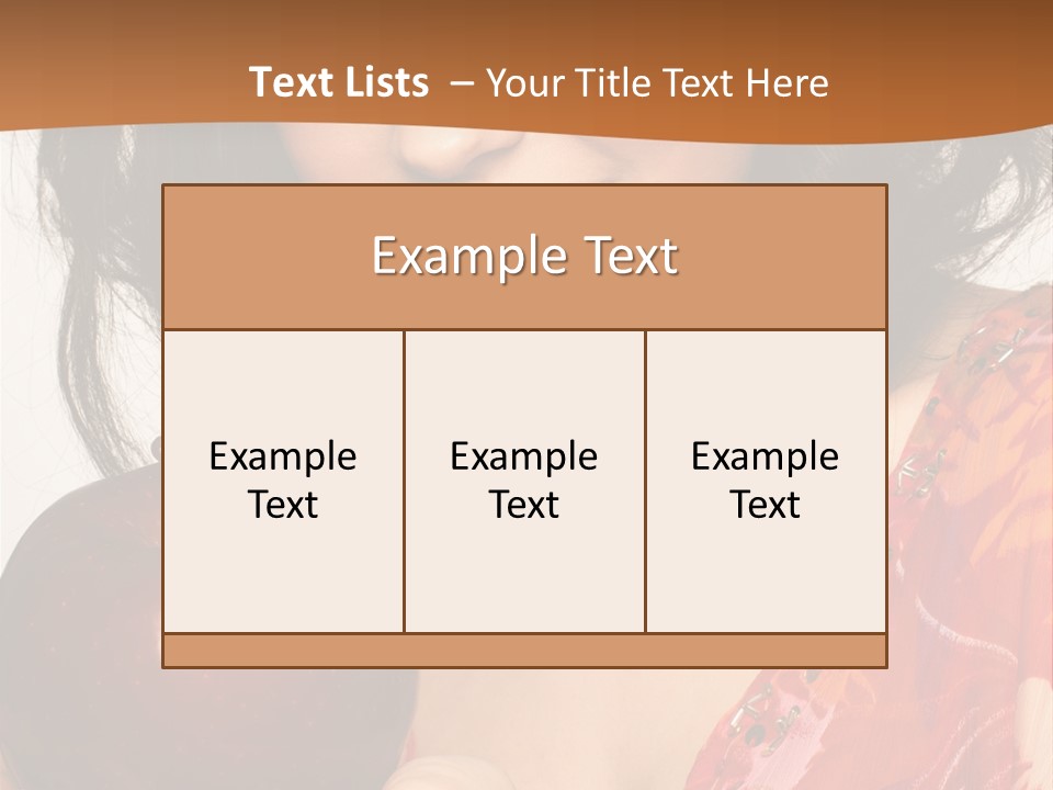 Vertical Vitamin Happy PowerPoint Template
