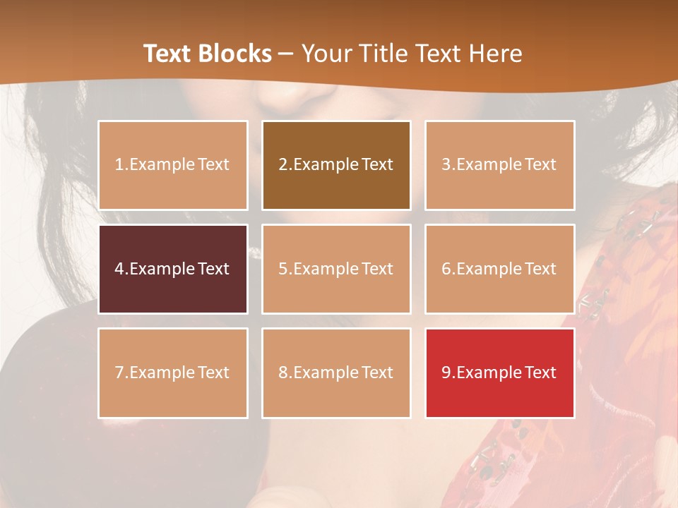 Vertical Vitamin Happy PowerPoint Template