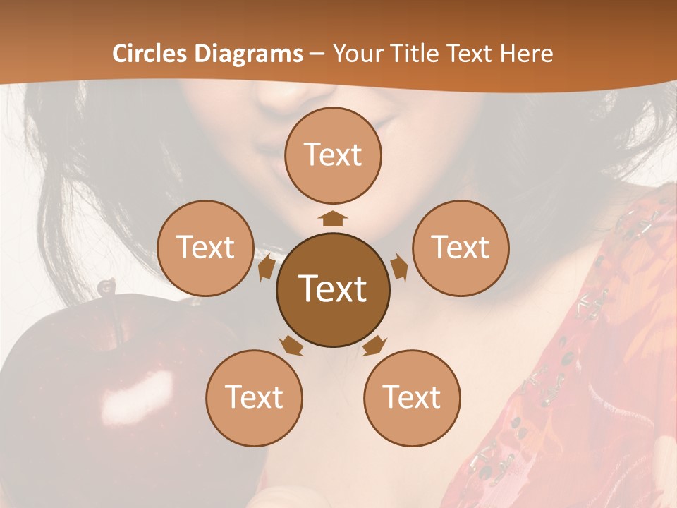 Vertical Vitamin Happy PowerPoint Template