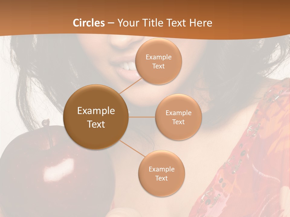 Vertical Vitamin Happy PowerPoint Template