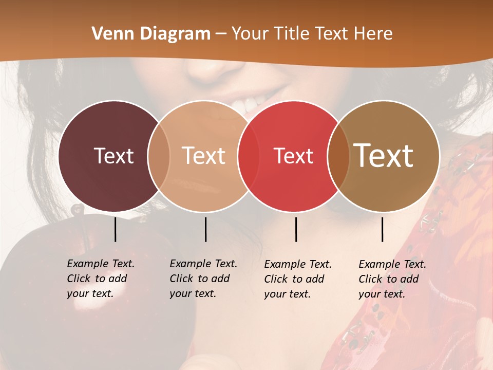 Vertical Vitamin Happy PowerPoint Template