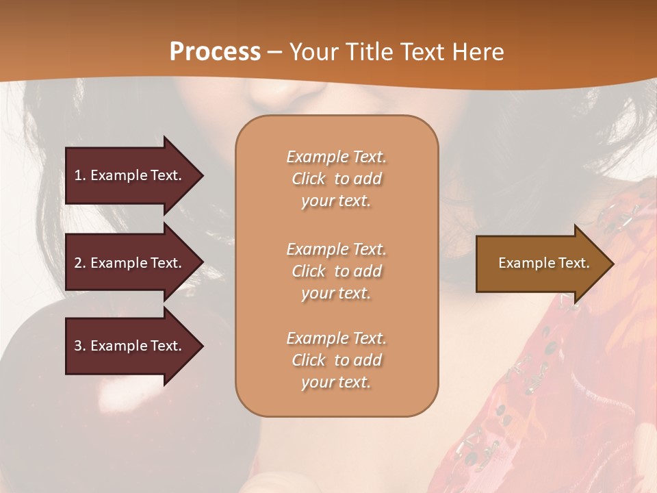 Vertical Vitamin Happy PowerPoint Template