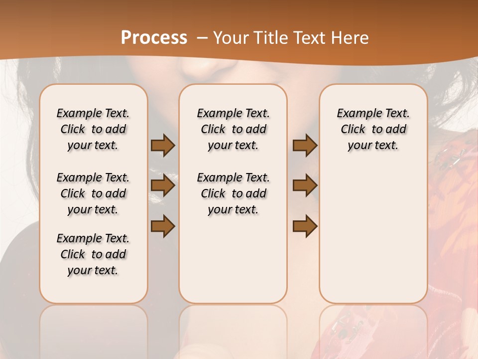 Vertical Vitamin Happy PowerPoint Template